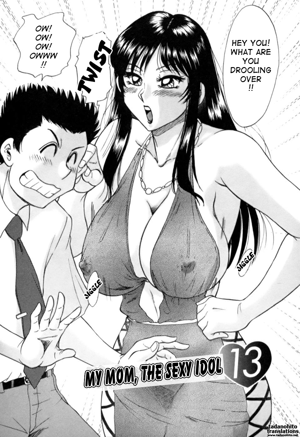 Hentai Manga Comic-My Mom, The Sexy Idol 2-Read-165